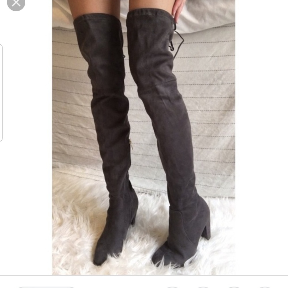 Catherine Malandrino Sorcha Over The Knee Grey